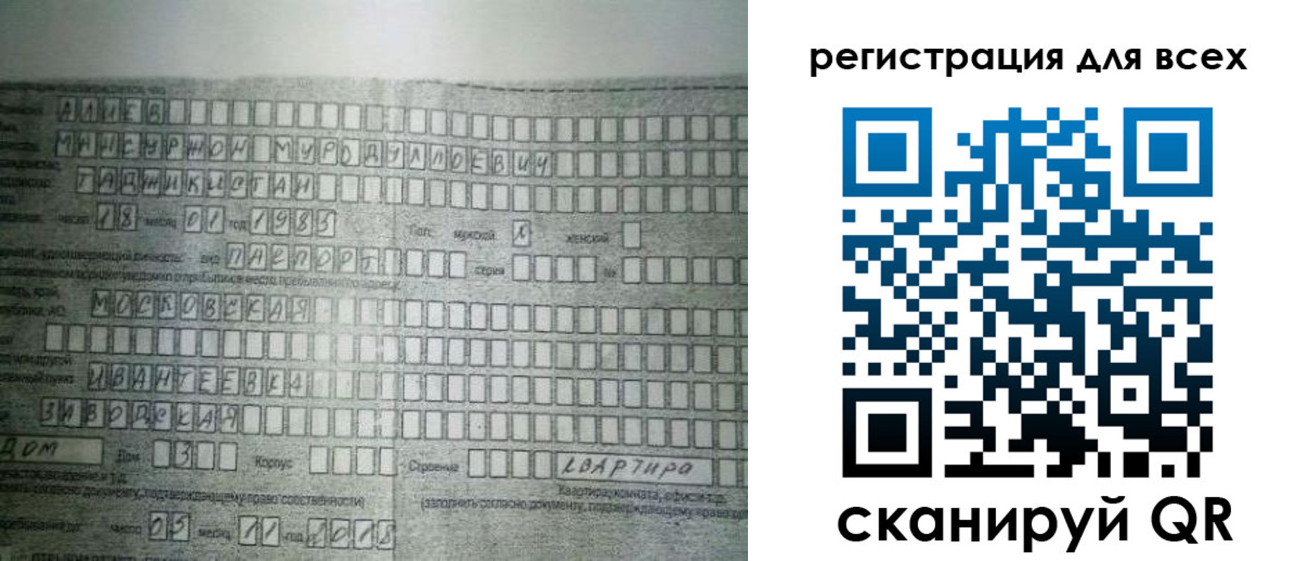 где прописаться в Щёлково